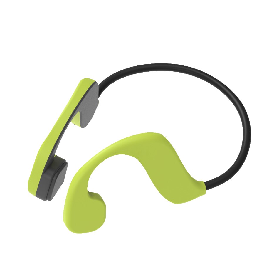 Auricular de natación resistente al agua IP68, para correr, Fitness, deporte, conducción ósea, Y8, 32GB, reproductor Mp3, Bluetooth 5,0, 2 en 1, novedad: Green