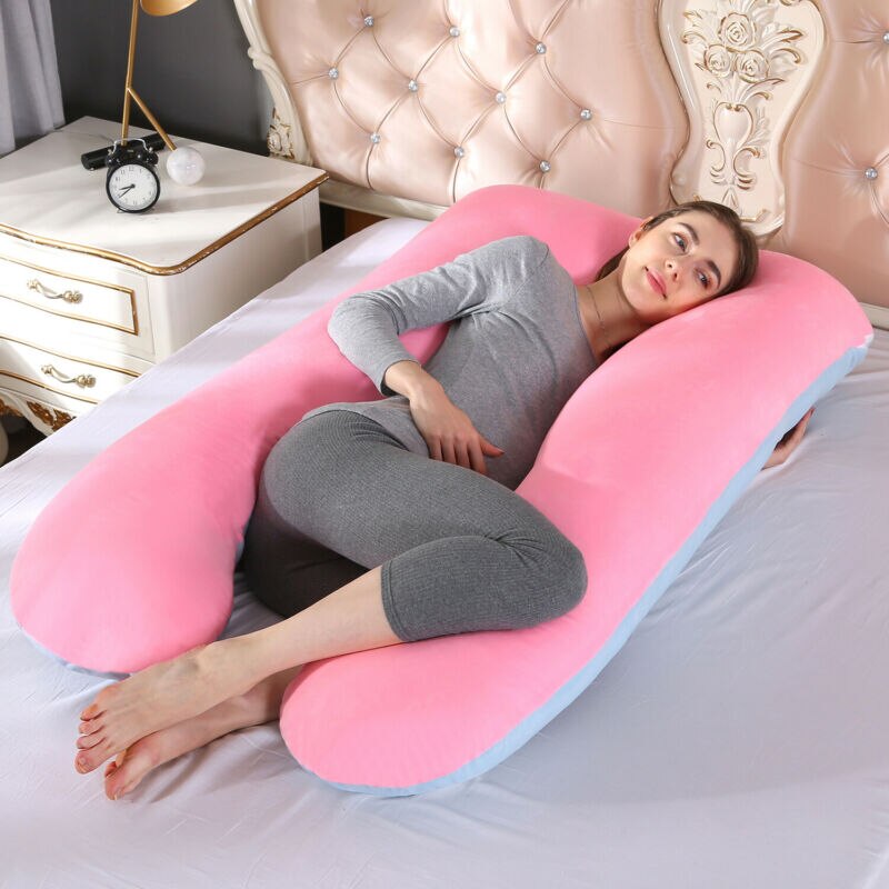U Shape Pregnancy Pillow Bedding Full Body Comfortable Pregnant Sleeping Cushion Pregnant Pillow
