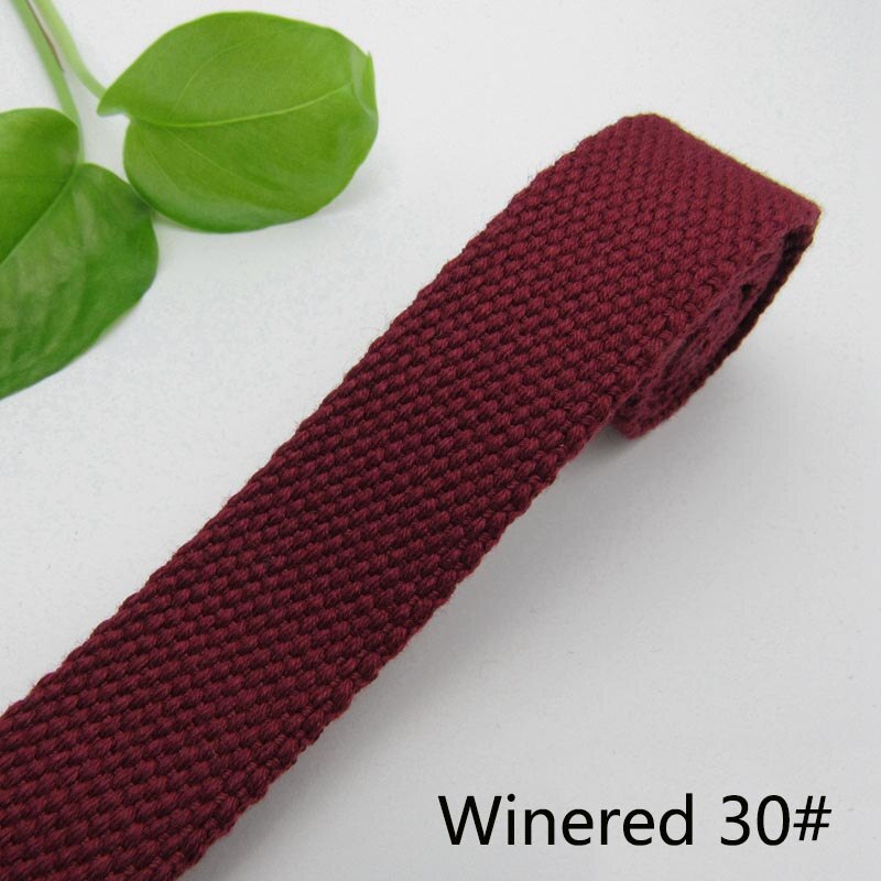 3Meter 50mm Dicke 2mm Leinwand Polyester Baumwolle Gurtband Etikett Band Taschen Rucksack Gurtband Voreingenommenheit Bindung Band DIY NäHenne Handwerk: Wein