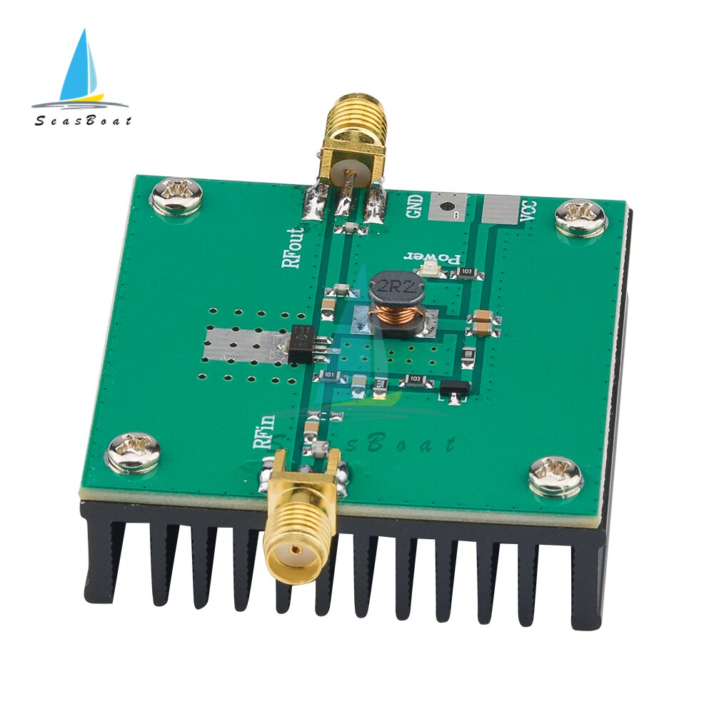 Modulo amplificatore di potenza a banda larga 433Mhz 5W RF DC 5-7.2V amplificatore RF ad alta frequenza a bassa potenza