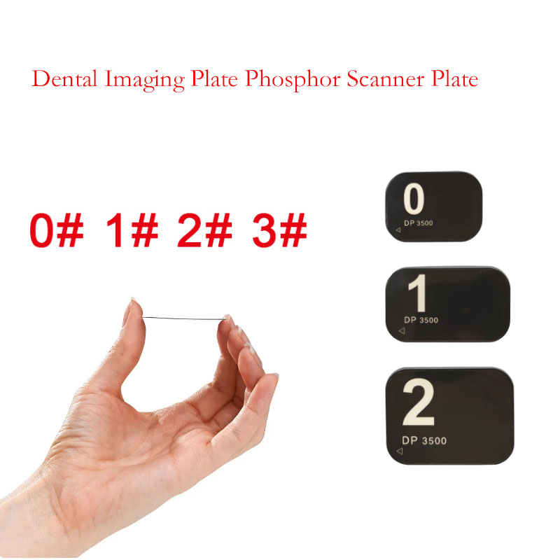1 stks/doos Dental PSP Fosfor Imaging Plaat X-Ray Scanner Board Geschikt voor Fussen Kavo X Ray Film scannen Plaat Maat 0 1 2 3