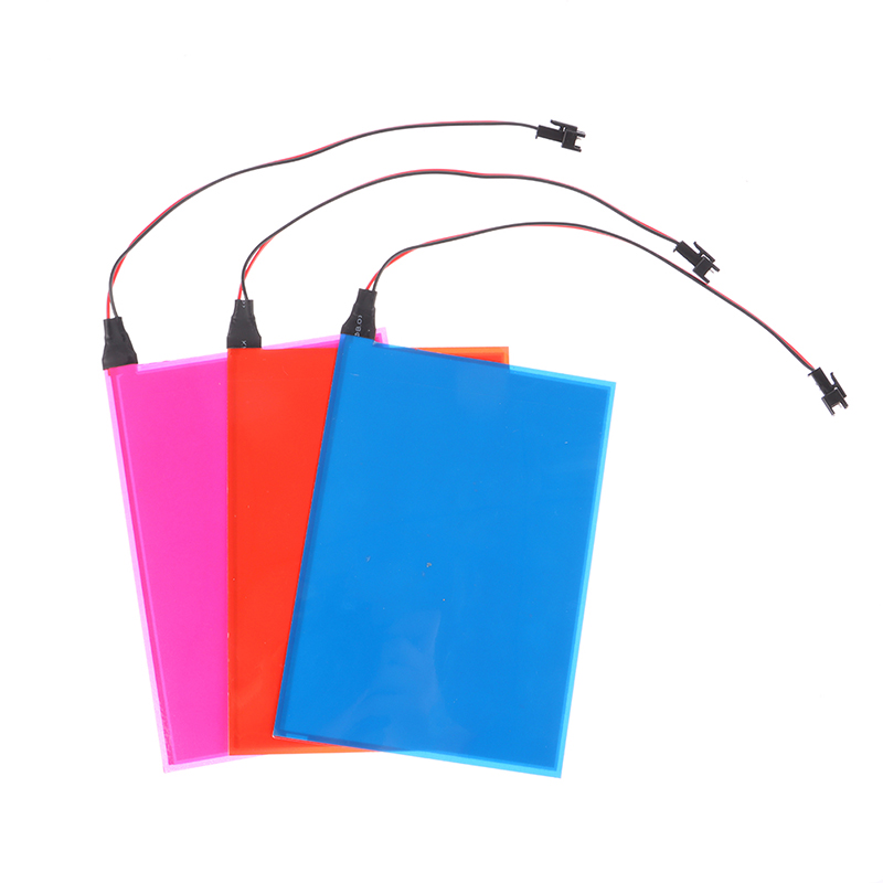 Panel-Hintergrundbeleuchtung, LED-Leuchte, 15 x 13,5 cm, Panel-Hintergrundbeleuchtung, LED-Elektrolumineszenz-El-Hintergrundbeleuchtung mit DC12V-Wechselrichter