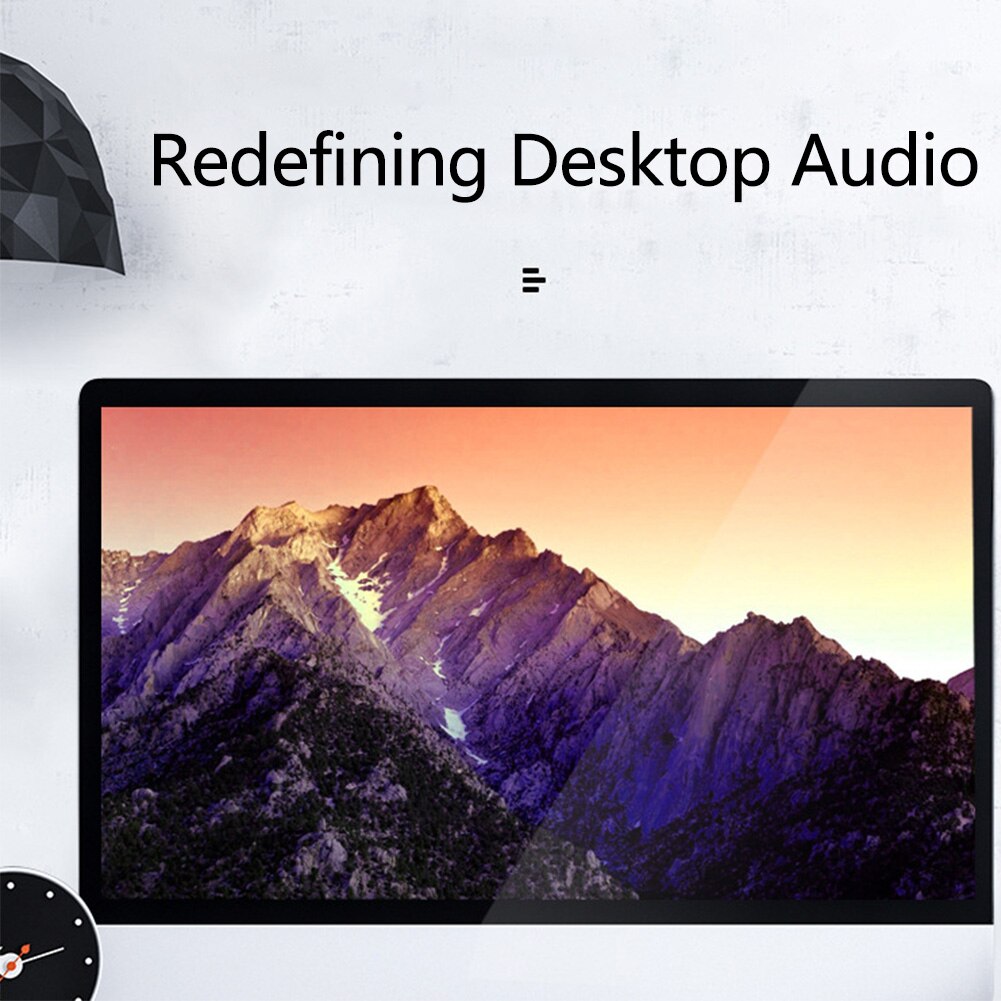 Plastic 3W Mini Bass Sound Box Music 3.5mm Audio Plug USB Powered Powerful Computer Speaker Subwoofer Portable Wired Stereo