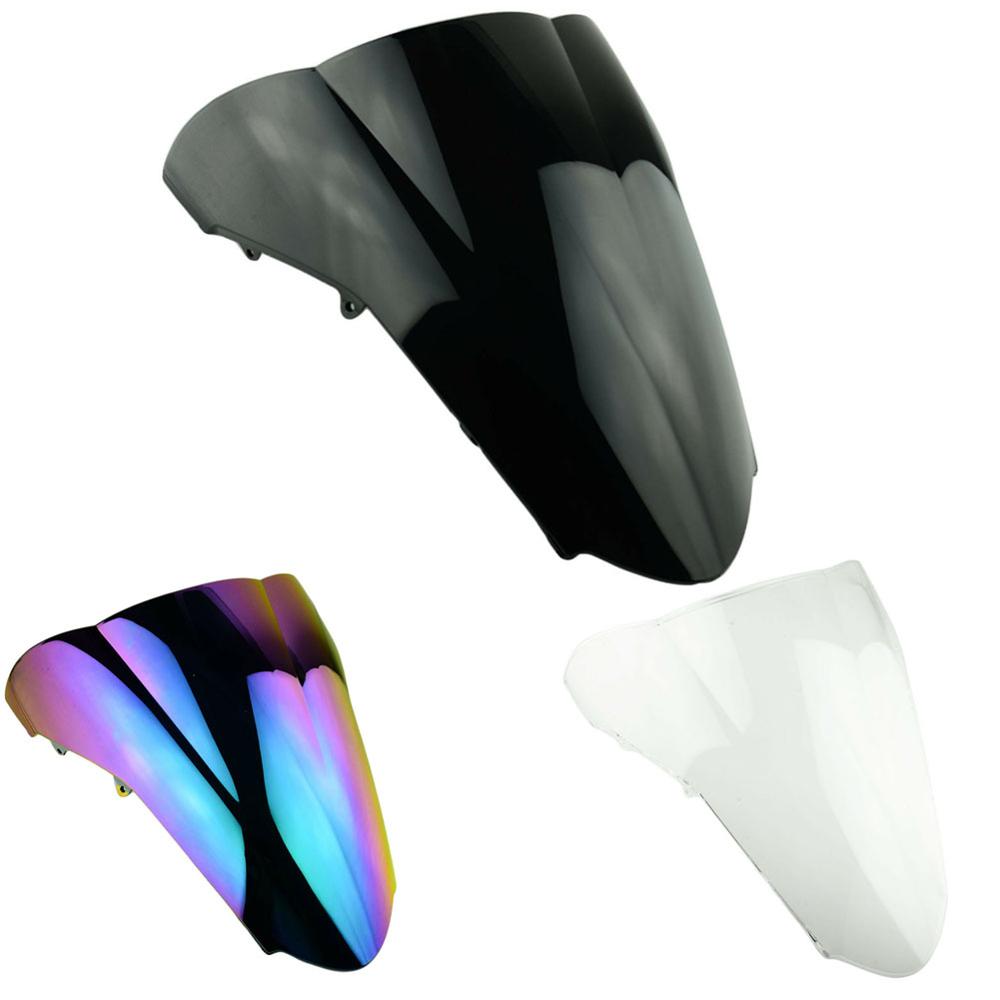 For Honda VFR800 VFR 800 2002 2003 2004 2005 2006 2007 smoke Windshield WindScreen Double Bubble
