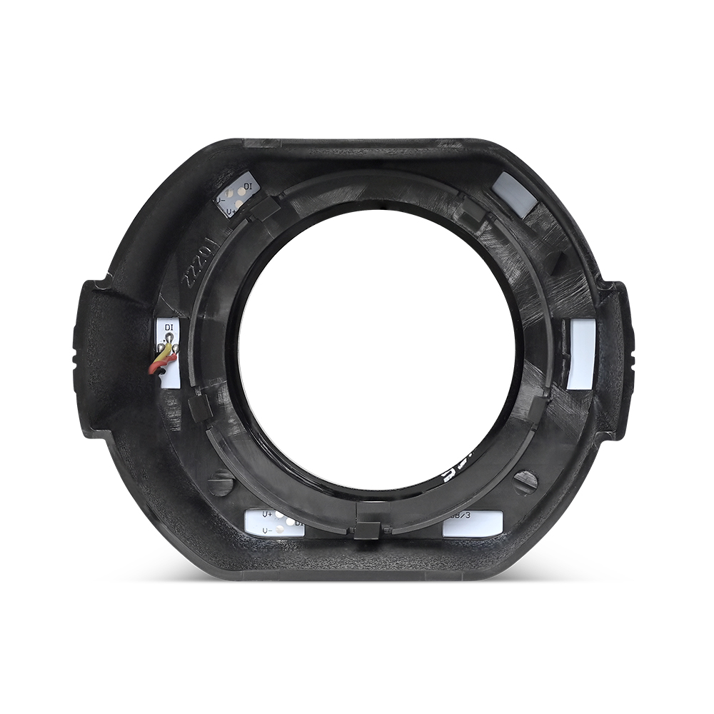 2,5 "3" coche 5D cristal Led Ojos de Ángel 12V anillos de Halo para lente de proyector Bi Led luz LED luces de señal de giro DRL accesorios de coche