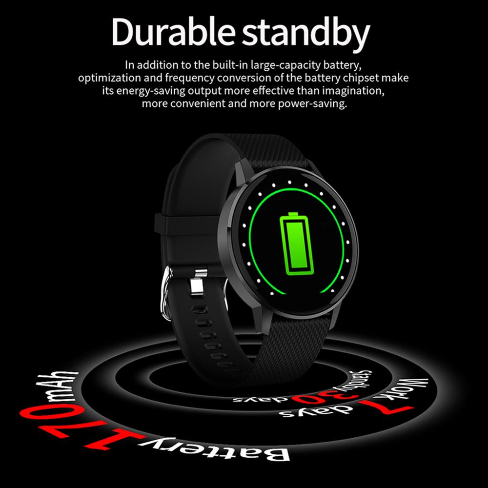 Smart Horloge T4 Armband Hartslag Bloeddrukmeter Oproep Herinnering Fitness Tracker Waterdicht Smart Horloge Android Ios