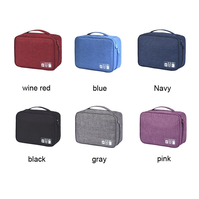 Multifunctionele Reizen Waterdichte Elektronische Organisatoren Tas Grote Capaciteit Digitale Pack Kationische weekend Tassen Accessoires