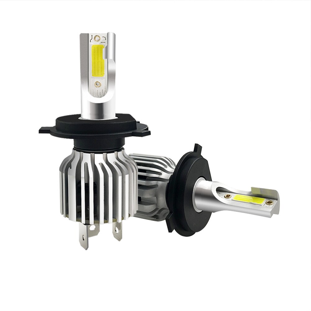 Paire salut / ampulle de phare de konvertering de lepi led de voiture de la paire  h4 9003 60w 1800lm 6000k h7 9005 9006 h11 h1 h8