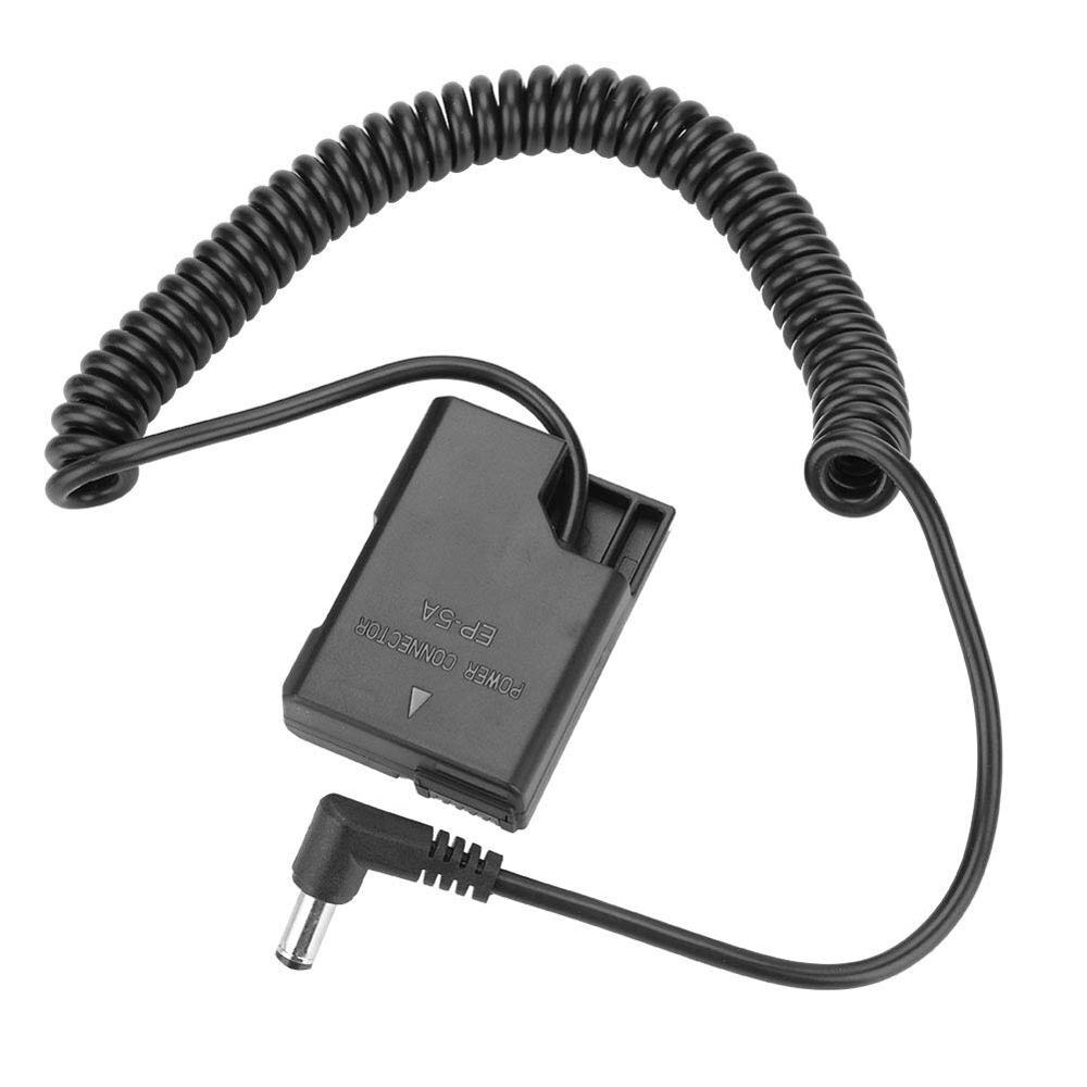 EN-EL14a Dummy Battery Charger Power Bank USB Cable For Nikon Df D3100 D3200 D3300 D3400 D3500 D5100 D5200 D5300 D5500 D5600