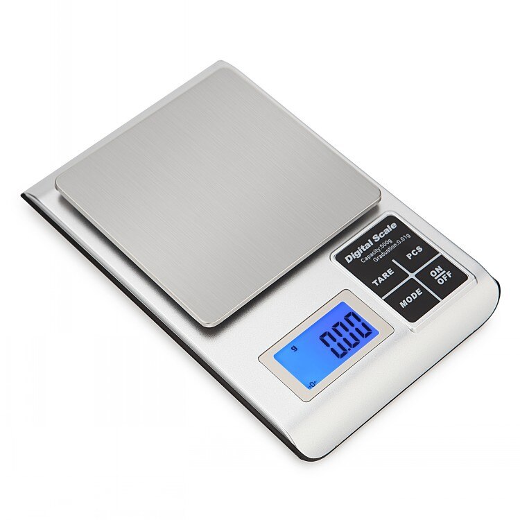 LCD Electronic Kitchen Scales balance Cooking Measure Tools Stainless Steel digital Weighing Food scale with tray
