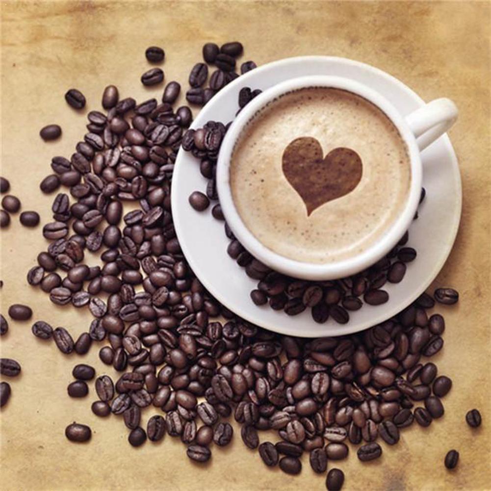 Cappuccino form fancy kaffe tryk model skum spray kakao samling glasur stencils kaffe chokolade kage tryk sukker  y3 j 8