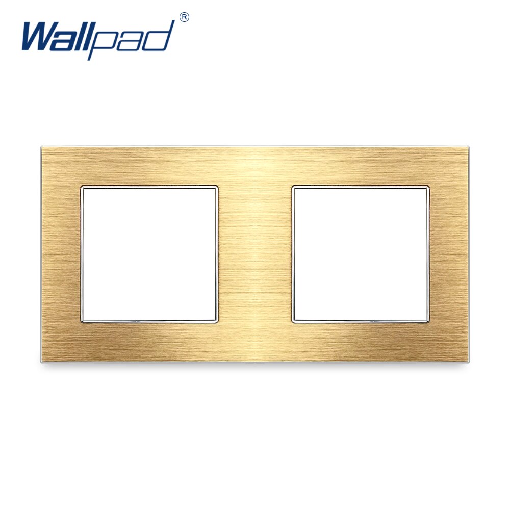 Wallpad luksus aluminiumsramme panelramme guld hotelpanel lodret og horisontramme 1 2 3 4 5 ramme panel