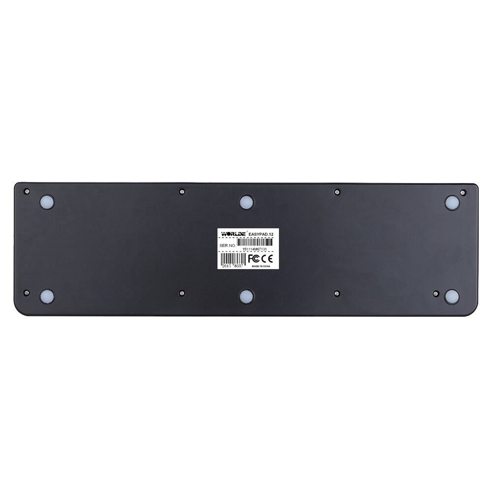 Worlde EasyPad.12-Mini USB portátil, controlador MIDI de 12 tambores, , 4 bancos para diferentes configuraciones, fácil de llevar