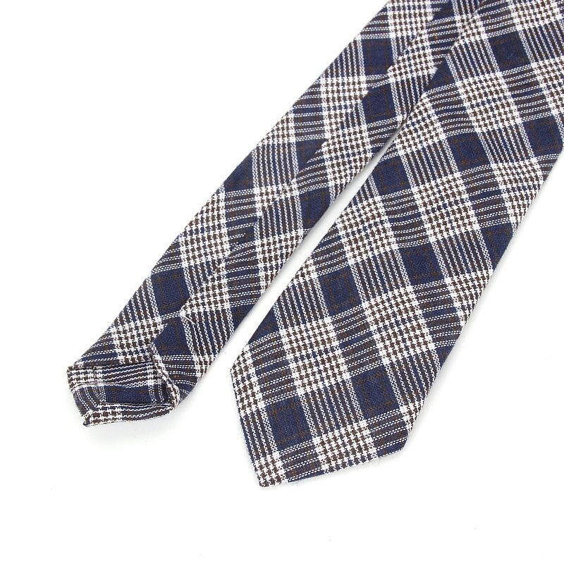 Mode Katoen Streep Stropdassen Voor Mannen Casual Plaid Stropdas Gravatas Corbatas Slanke Pak Vestidos Heren Stropdassen Party Narrow Neck Tie