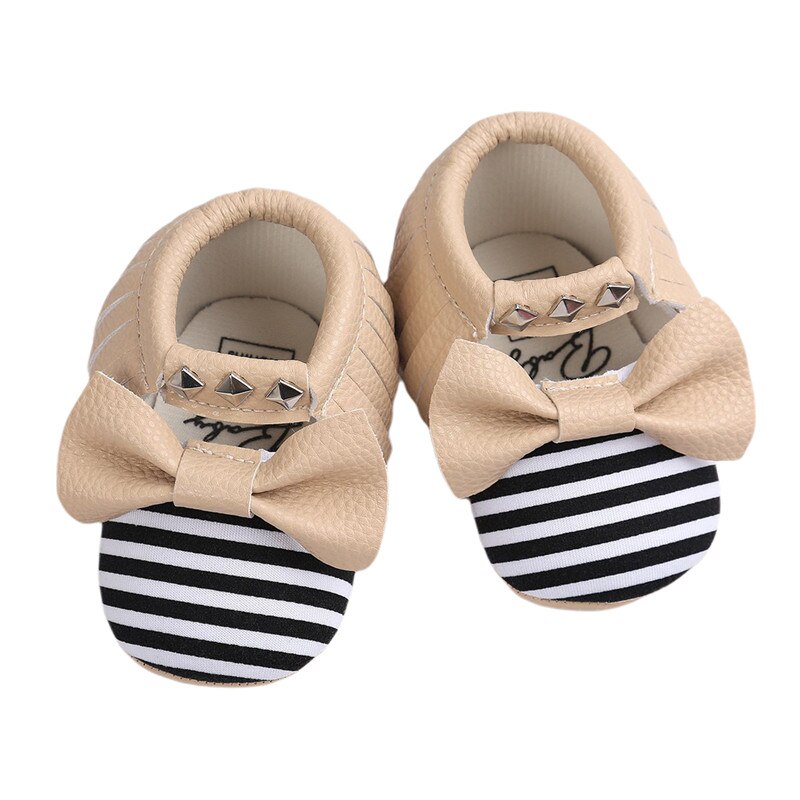 Born Toddler Baby Boy Girl Shoes 1 Year Old Shoes Soft First Walkers Christian Slippers Birthday Party Footwear: Khaki / 11