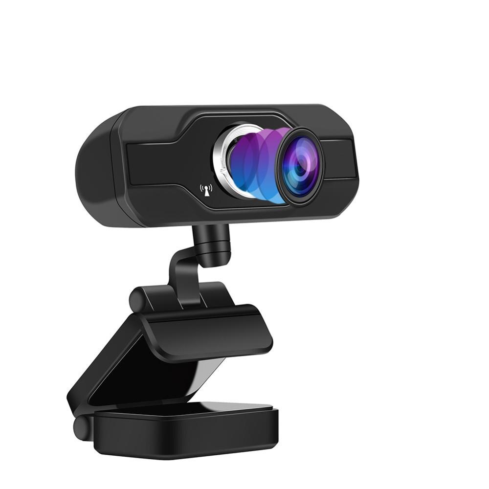 Webcam 1080p k68 high definition fastfokus webcam usb 2.0 play web cam, widescreen video webkamera med mikrofon