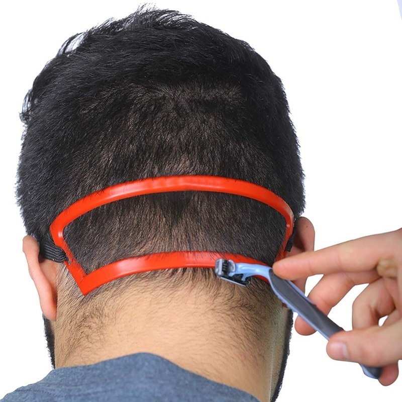 Magisk hårskabelon nakke hårlinje klipninger hårlinjeguide trimmer clipper klip salon barber hårstyling tilbehør gør-det-selv-værktøj
