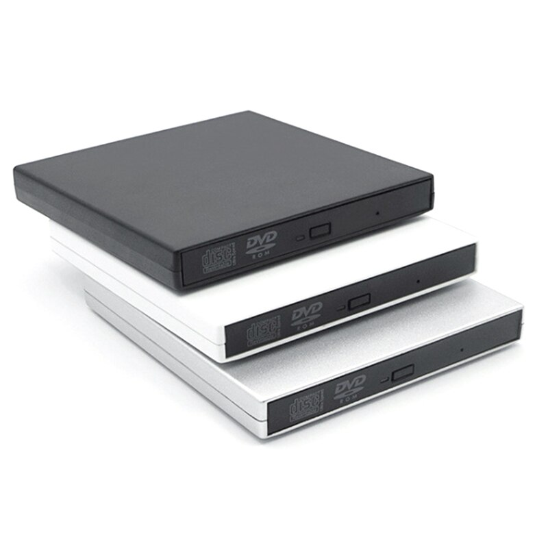 External CD/Dvd Drive USB 2.0 CD DVD Reader for Laptops Windows 10/8/7 Linux Operating System for Desktop