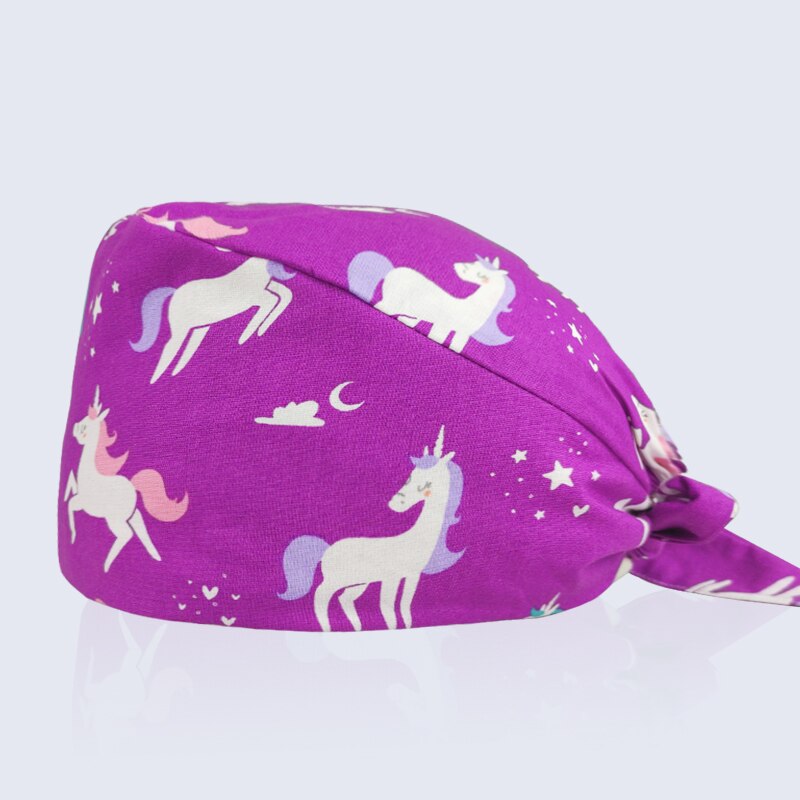 Sombrero de enfermera para médico y cirugía, gorros quirúrgicos para laboratorio, tienda de mascotas, médico, enfermería, para quirófano, para mujer, novedad: Z-017