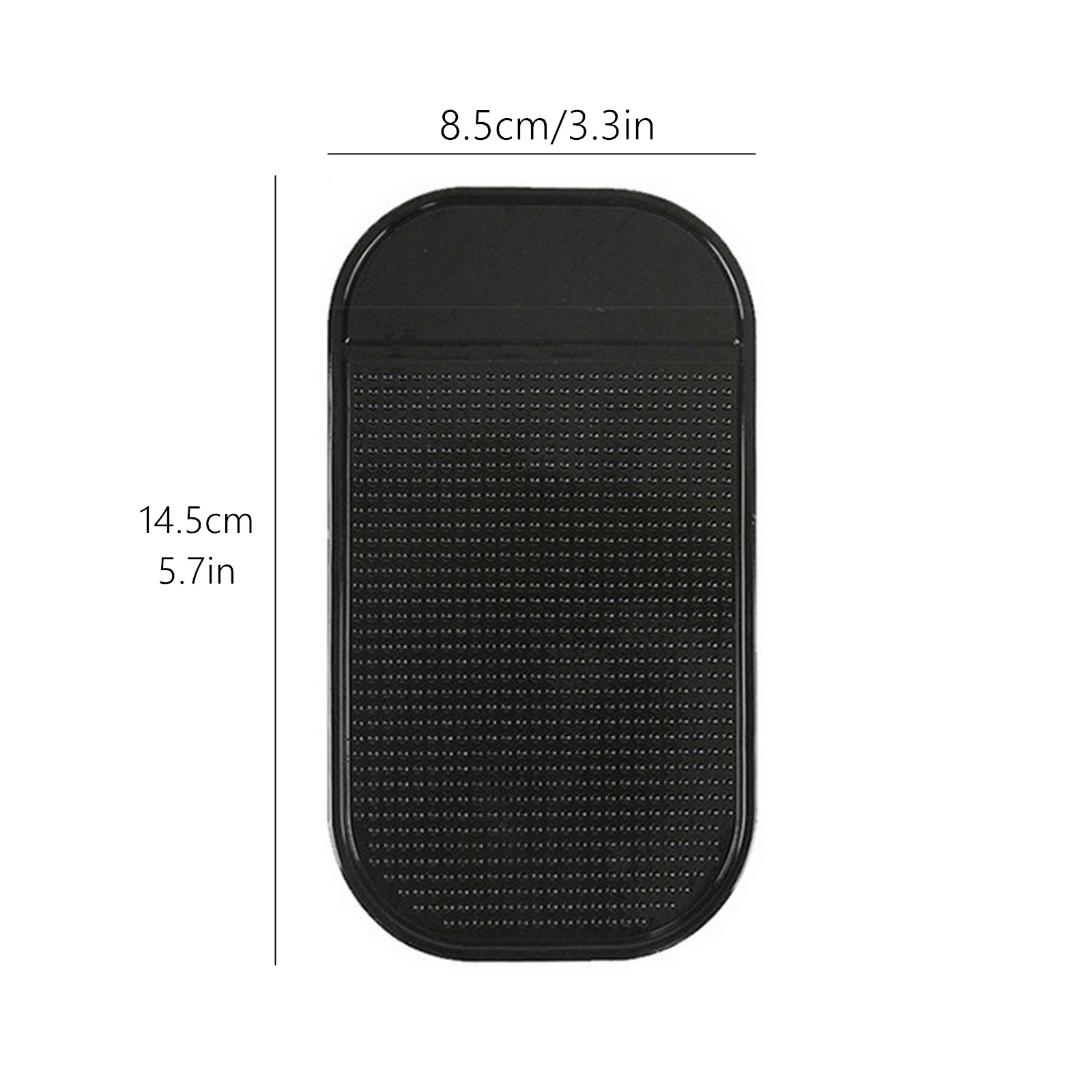 14X8Cm Auto Dashboard Sticky Anti-Slip Pvc Mat Auto Antislip Kleverige Gel Pad Voor telefoon Zonnebril Houder Auto Styling Interieur