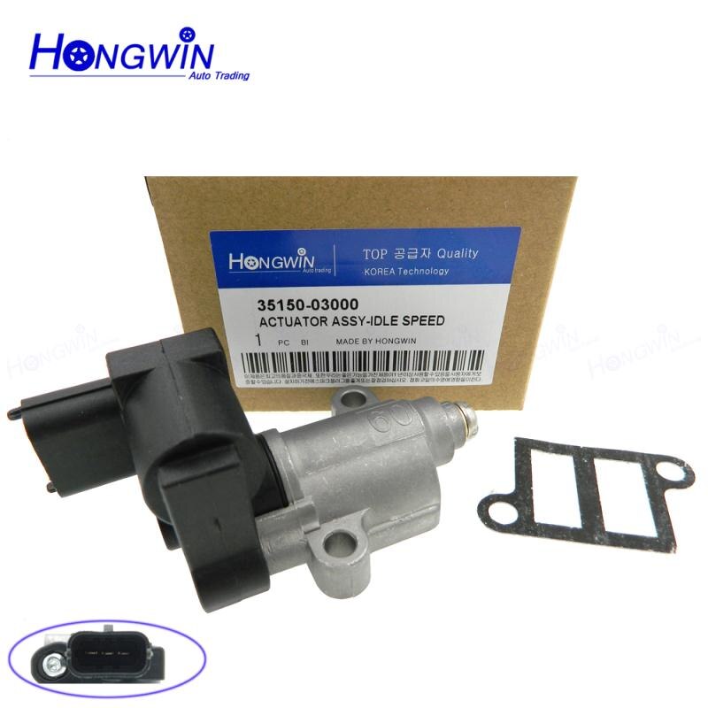 Idle Air Control Valve For Hyundai i10 1.2 2007 IDLE SPEED CONTROL VALVE 35150-03000 3515003000 35170-26910 3517026910