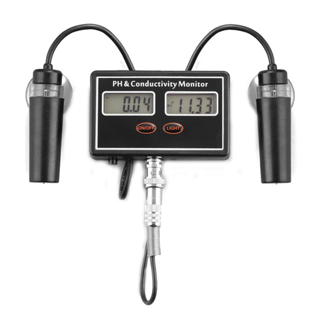 Nieuw Online PH EC Geleidbaarheid Monitor Meter Testers voor Aquacultuur Vijver Water TE889: EU