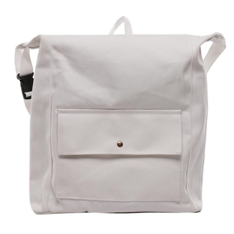 Harajuku Vrouwen Mannen Rugzak Reizen Rugzak Canvas Backbags Zwart Wit Schoudertas Schooltassen Voor Tienermeisjes Jongen Mochilas: White