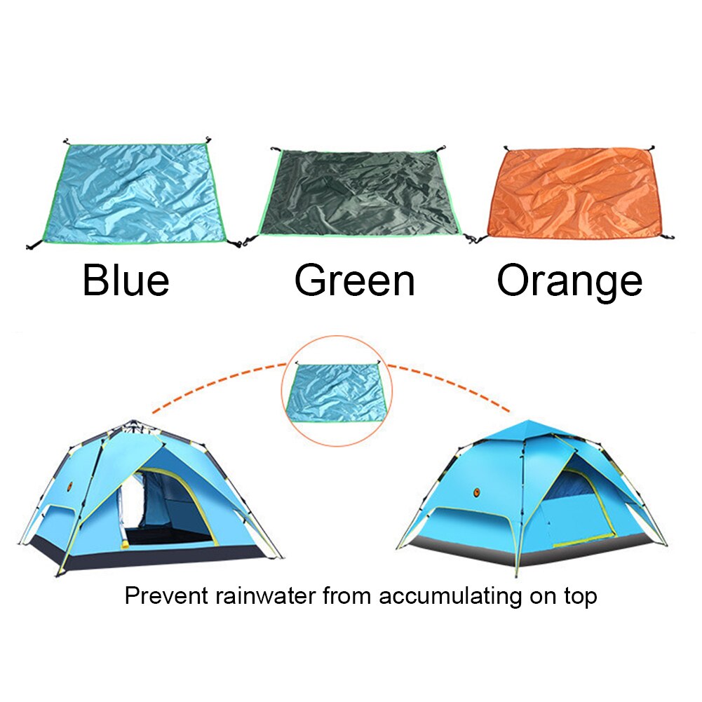 Toldo de playa para pícnic, Anti UV de viaje, impermeable, cubierta de techo, refugio solar, exterior, Camping, lluvia, carpa ligera, lona