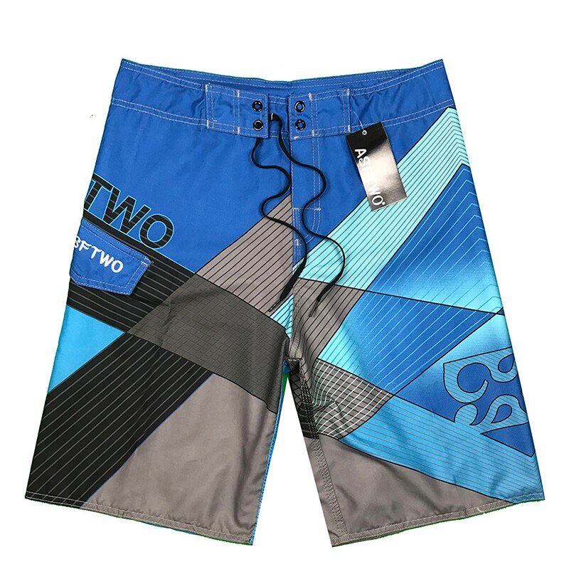 Heren Zwemmen Shorts Snel Droog Badpak Strand Board Badmode Mode Volley Shorts Beachwear Met Pocket Zwembroek