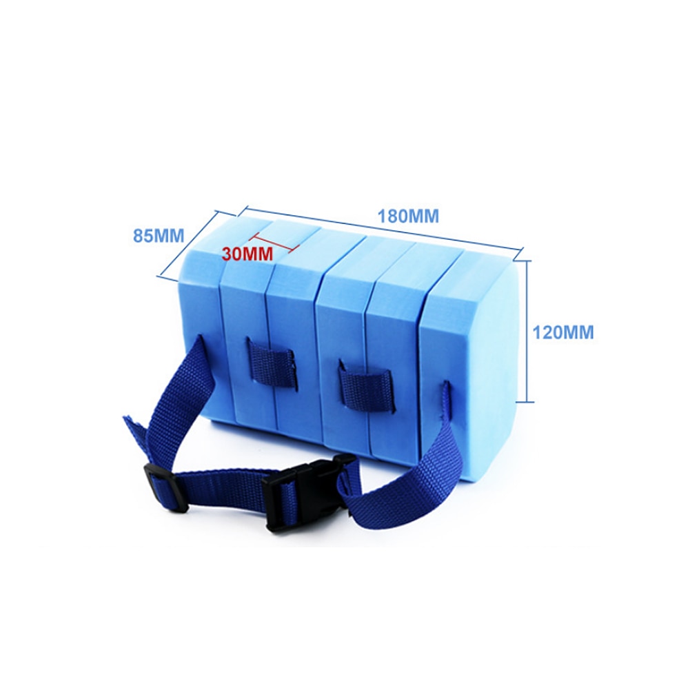 Barn eva trening basseng skum belte justerbart rygg flytende skum svømming flytende linning flytebelte