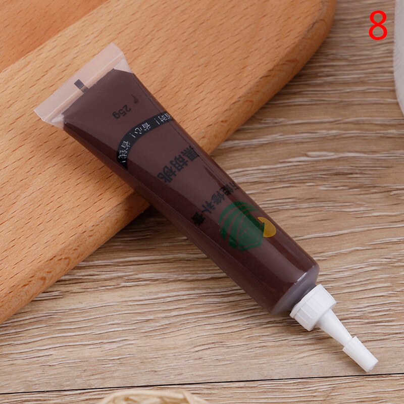 Furniture Scratch Fast Remover Solid Wood Furniture Refinishing Paste Repair Paint Floor Colors Paste Repair Pen: 8