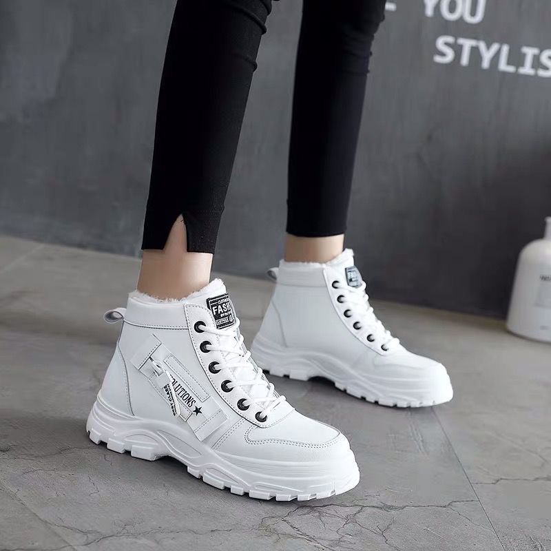 Winter Dames Schoenen Lace Up Vrouwen Sneakers Sneeuw Enkel Laarzen Waterdichte Warme Platform Botas Vrouw Schoeisel Botas De Mujer