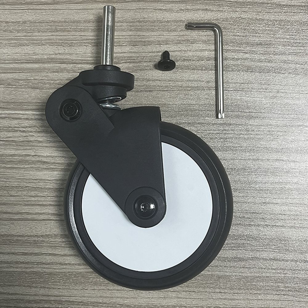 Gereedschap kinderwagenaccessoires trolleywielbeugel pu-band zijdeksel schroefclip type kinderwagenwielen wielassen accessoires