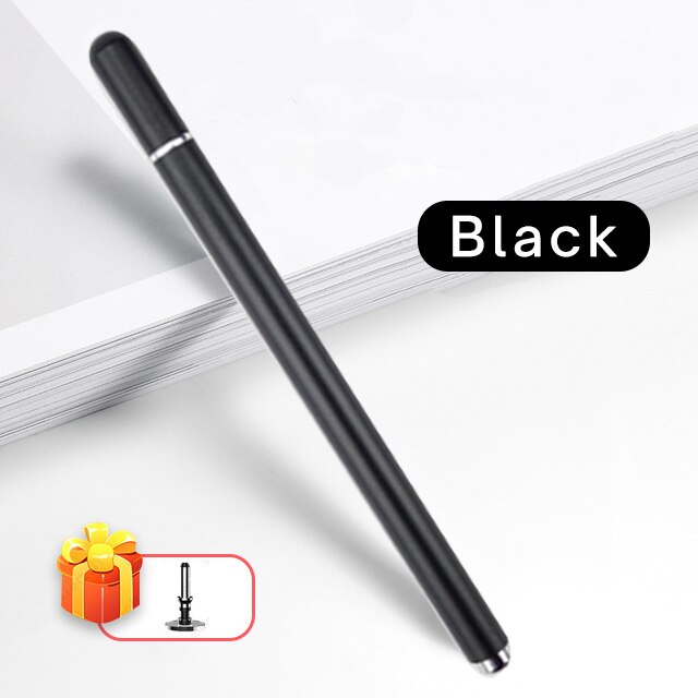Lápiz táctil Universal para iPad Pro 11, 12,9, , , , 7th, 8th Air 2, 3, 4, , , 5th, 6th, para iPad, iPhone, Samsung y Xiaomi: Black