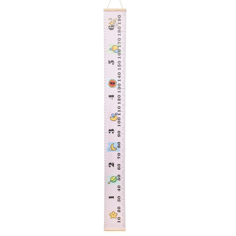 Kids Growth Size Chart Height Chart Baby Child Kids Height Ruler Measure Ruler Wall Sticker for Kids Room Home Decoration Hang: 10