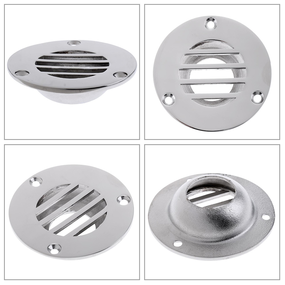 Cut out Boat Floor Deck Drain - Marine 316 Stainless Steel Strong corrosion resistance and durable