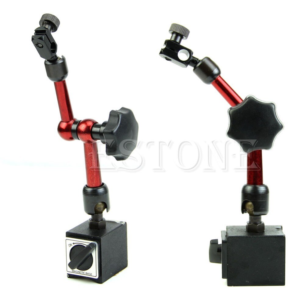 Magnetic Flexible Base Holder Stand + Dial Test Indicator Gauge Scale Precision