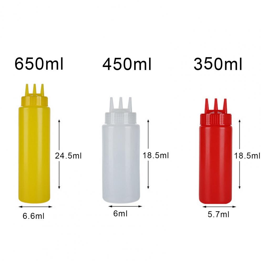 Bouteille de compression de chocolat avec capuchon en plastique gâteau décoration outil pain cuisson Dessert Condiment distributeur bouteille pour Dessert maison