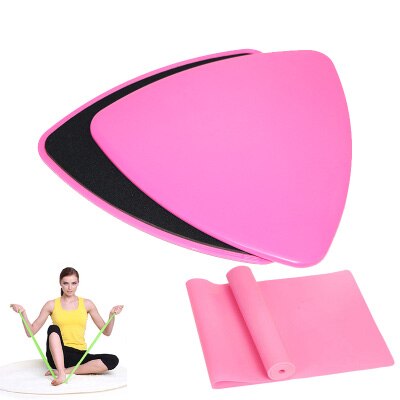 Fitness glide plate sliding plate of gliding disc development general coordination planing pad plate: Light Grey