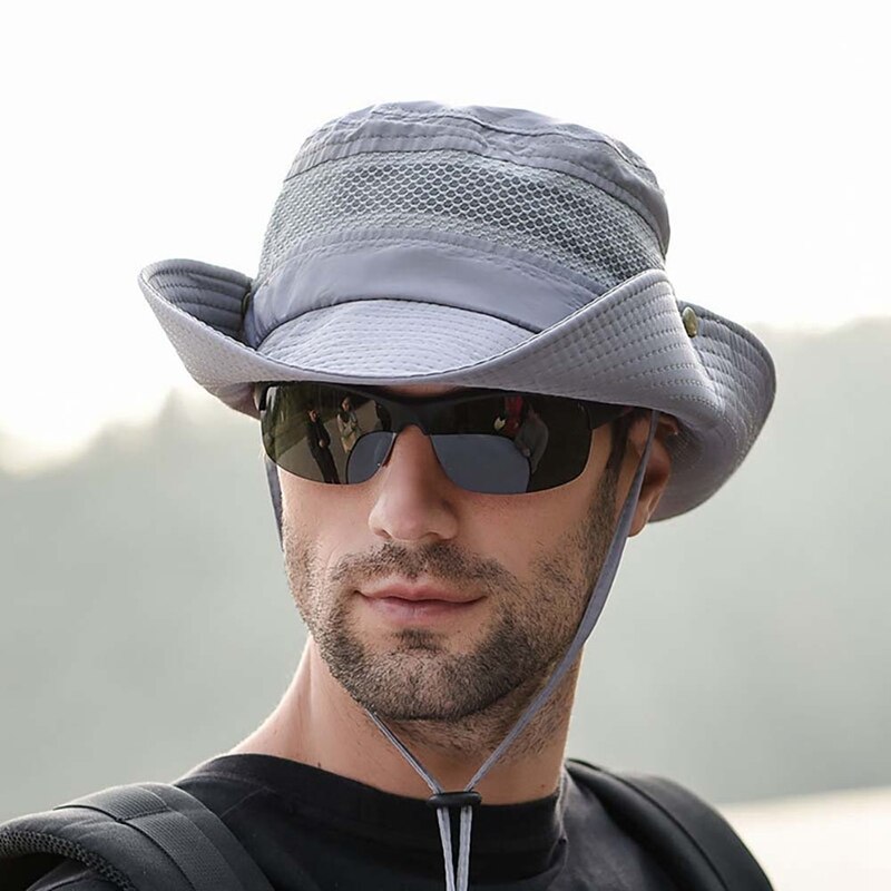 🧢 Sombrero Safari Con Malla Mosquitera | 360° De Protección | Ligero E Impermeable | Ideal Para Pesca, Jardinería Y Senderismo
