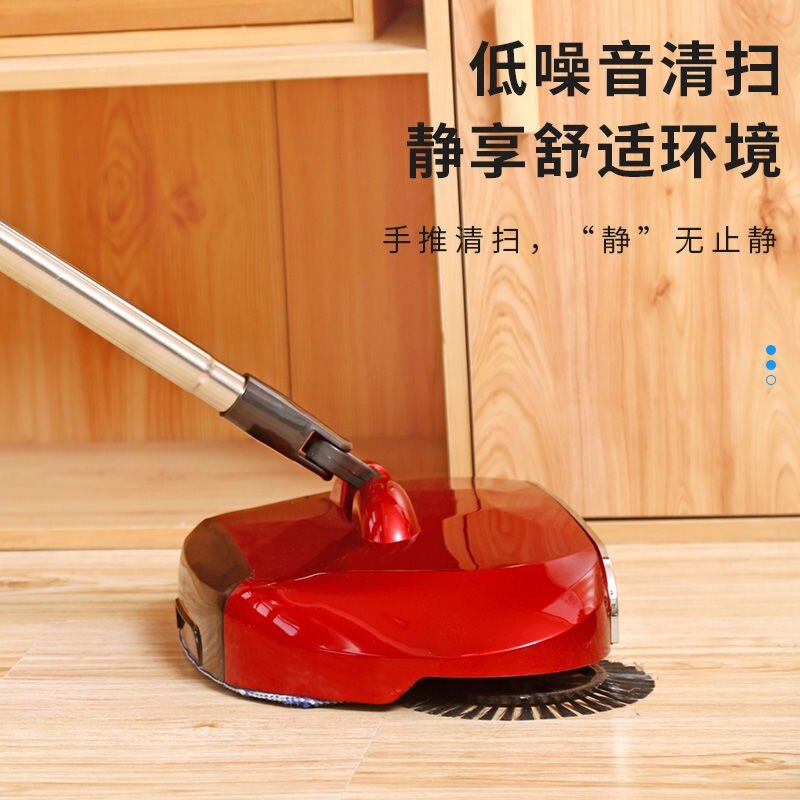 Zimmer Teppich Hand drücken Kehrmaschine Reinigung Besen Edelstahl Hand drücken Kehrmaschine Pinsel Boden Stofzuiger Haushalt Artikel DF50HPS