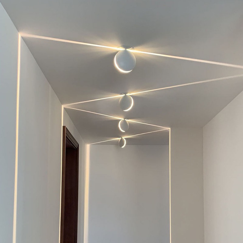 Lumière LED Colorée pour Rebord de Fenêtre, Télécommande, Couloir, Rayon Résistant à 360, Ligne de Cadre de Porte, Applique Murale pour Hôtel, Allée, Bar, KTV, Décoration de Maison