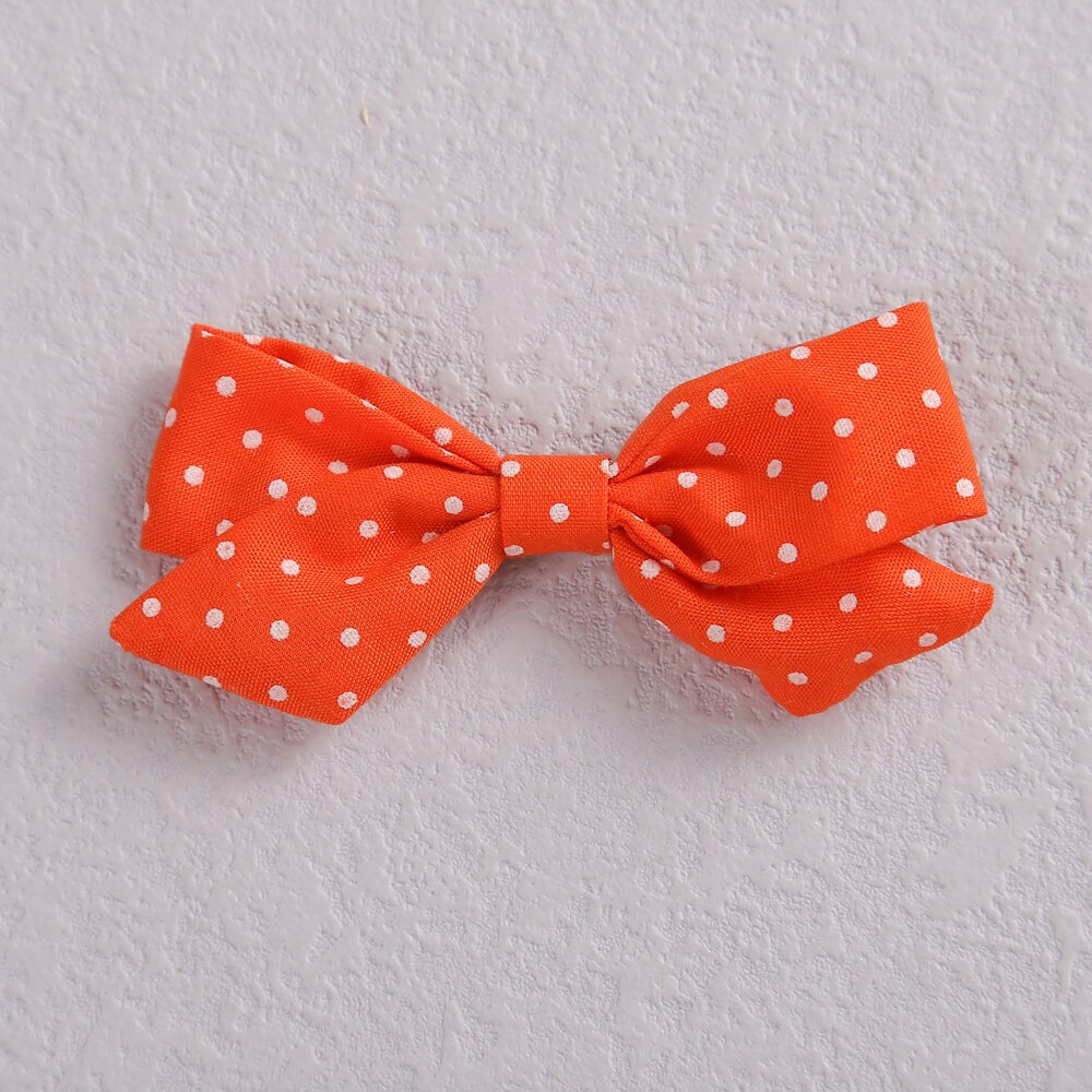 Pinzas para el pelo de lunares para niña, lazos para el pelo, pasador infantil, horquillas para niño pequeño, accesorios para el cabello para bebé Kawaii: A7NSFB-9988C-1