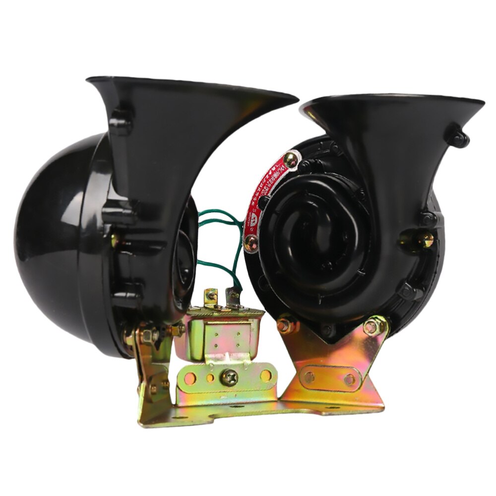 Car Horn 12v Replacement High Tone Low Tone Horn Snail Horn Vehicle Accessories: Default Title