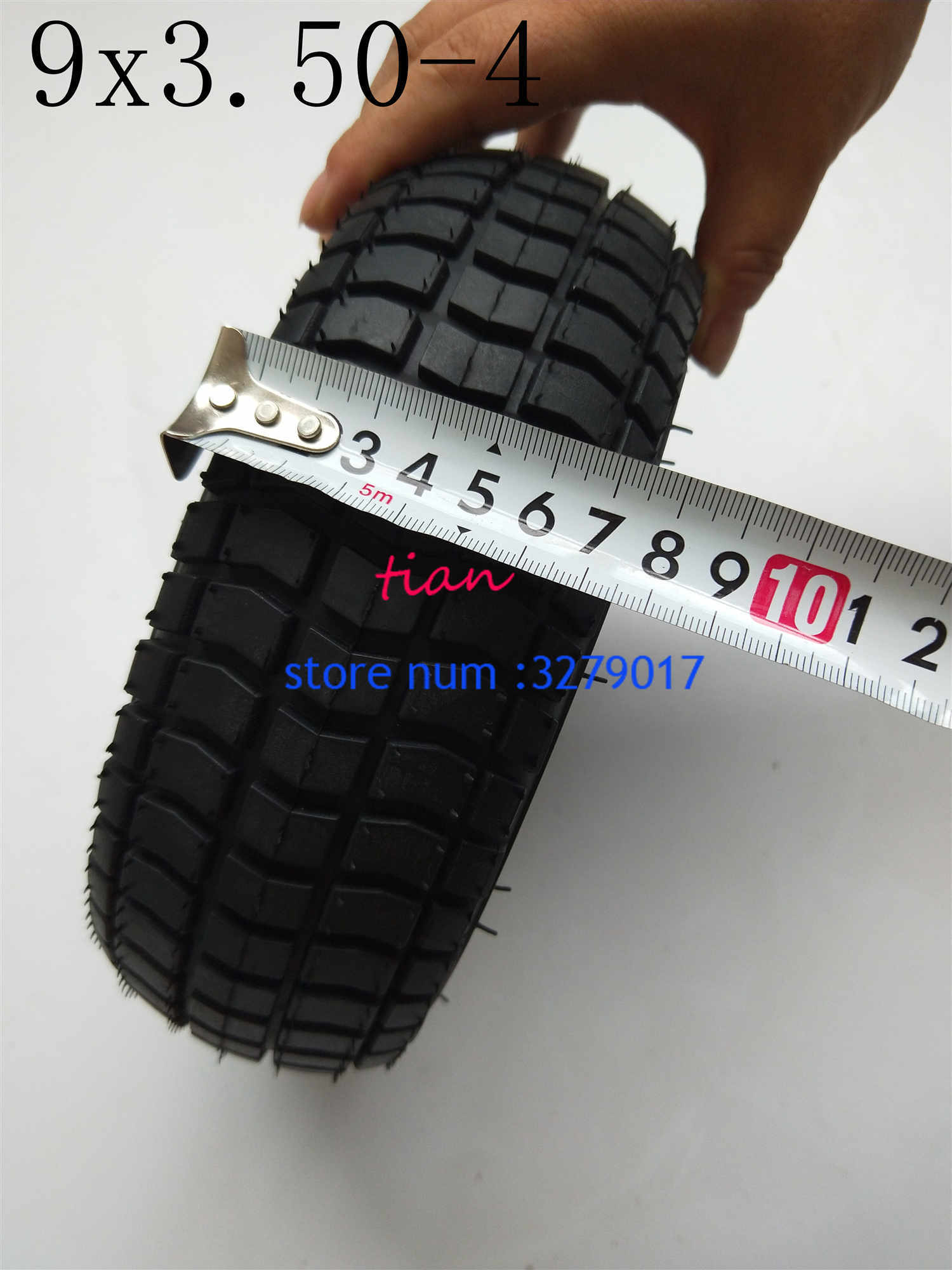 Goede Elektrische Scooter 9X3. 50-4 Velgen met Binnenband Past Gas Scooter Pocket Bike Elektrische Driewieler