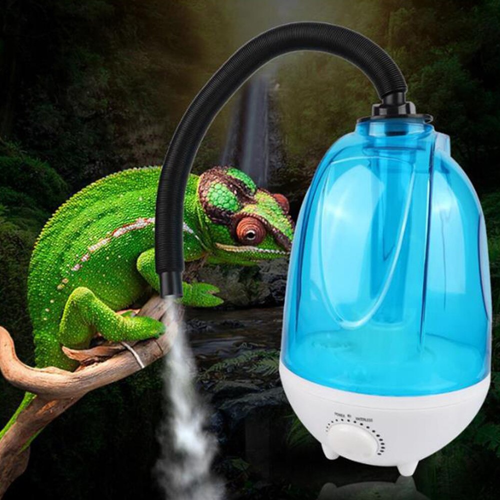 3L/4L Large Capacity Tortoise Humidifier Vivariums Lizard Super Fogger For Reptile Terrarium Moisturizing Mute Portable