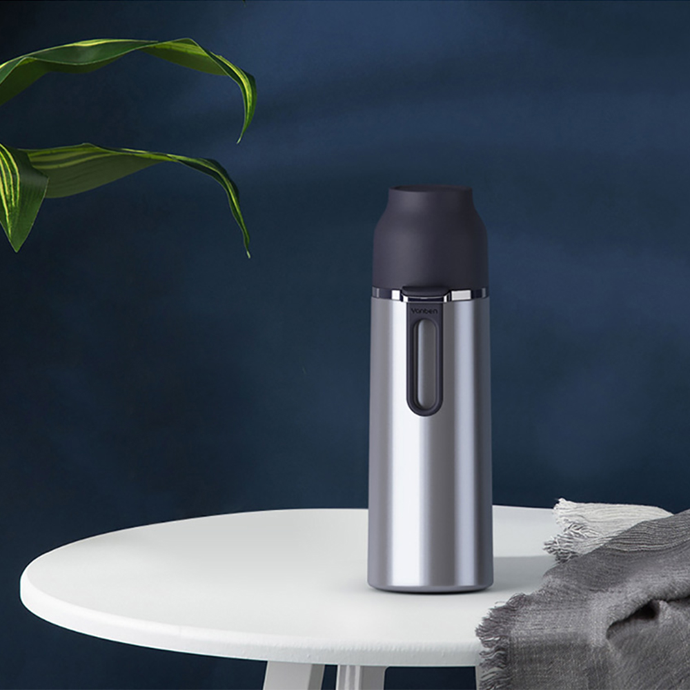 350 Ml Roestvrijstalen Mok Handig Met Touw Mok Business Office Beker Kan Worden Aangepast Reizen Belettering Mok