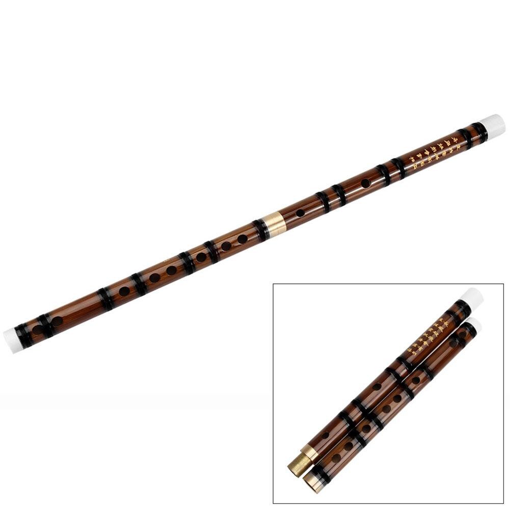 Chinese Traditionele Muziekinstrument Handgemaakte Bamboe Fluit D/E/F/G Tone Twee Stukken Afneembare Fluit: D tone