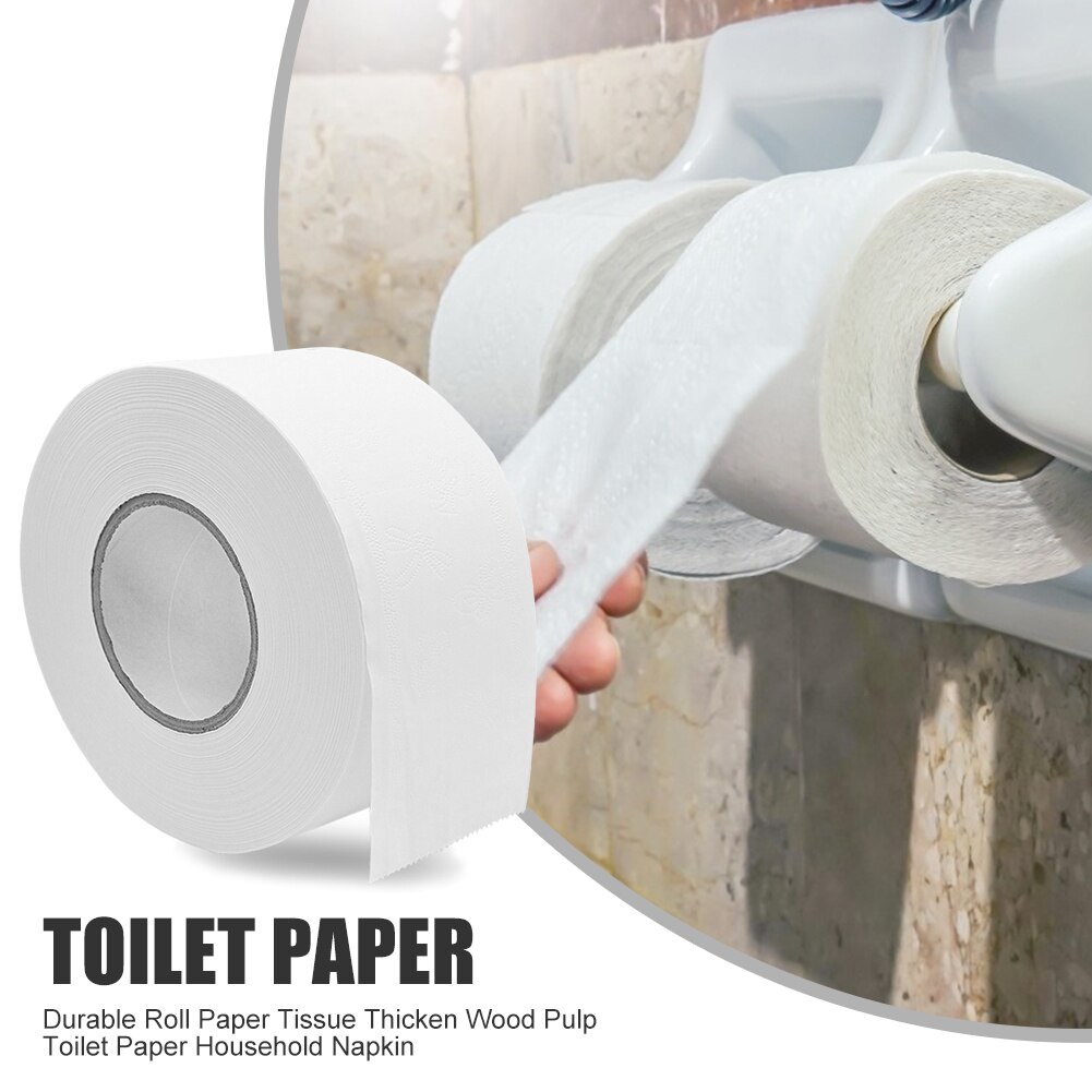 Kestävä rullapaperipaperi sakeuttaa puumassaa wc-paperi kotitalouslautasliina keittiörullapaperi kylpyhuonepyyhetarvikkeet