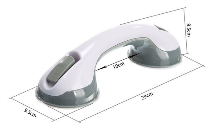 Veiliger Helpen Handvat met Sterke Sucker Hand Grip Leuning te Houden Balans voor Slaapkamer Badkamer Badkamer